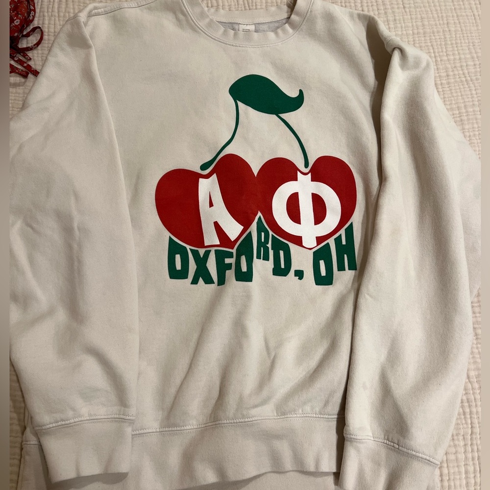 Alpha Phi sweatshirt